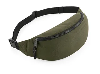 Bagbase Recycled Waistpack in Military Green, voorkant
