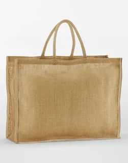 Westford Mill Natural Starched Jute Market Shopper in Natural, voorkant