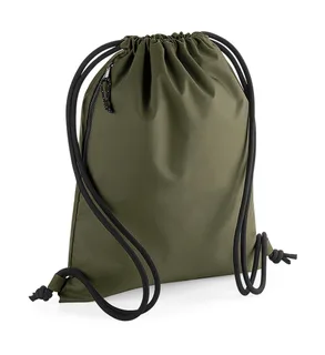 Bagbase Recycled Gymsac in Military Green, voorkant