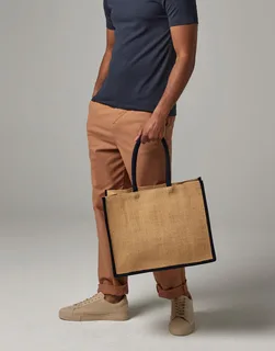 Westford Mill Natural Starched Jute Classic Shopper – foto 5