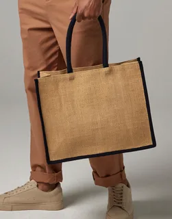 Westford Mill Natural Starched Jute Classic Shopper – foto 4