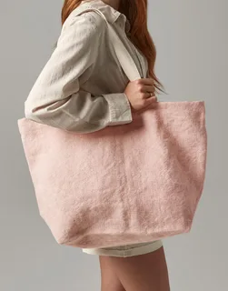 Westford Mill Soft washed jute beach bag – foto 3