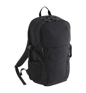 Quadra Active Outdoor 25 Litre Daypack in Black, voorkant