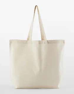 Westford Mill InCo. Maxi Bag for Life van biologisch katoen in Natural, voorkant