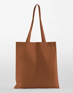 Westford Mill InCo. Bag for Life van biologisch katoen in Terracotta, voorkant