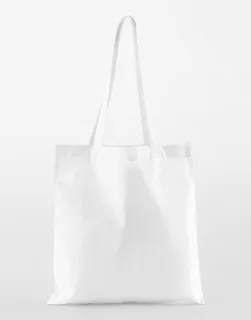 Westford Mill InCo. Bag for Life van biologisch katoen in White, voorkant