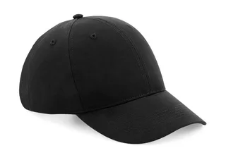 Beechfield Gerecyclede Pro-Style pet in Black, voorkant