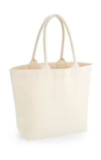 Westford Mill Fairtrade katoenen decktas in Natural, voorkant