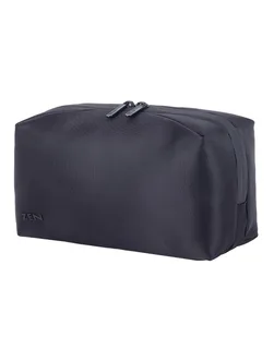 Shugon Prato Stylish Toiletry Case in Black, voorkant