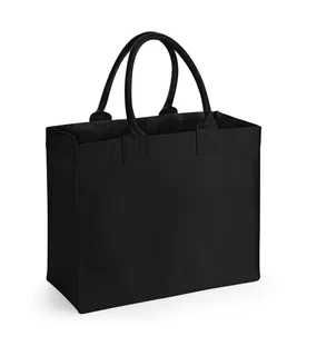 Westford Mill Resort canvas bag in Black, voorkant