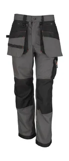 Result Work-Guard X-OVER zware werkbroek in Grey/Black, voorkant