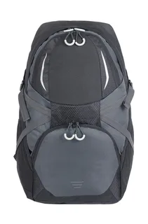 Shugon Solomon Daily Explorer Rucksack in Black/Dark Grey, voorkant