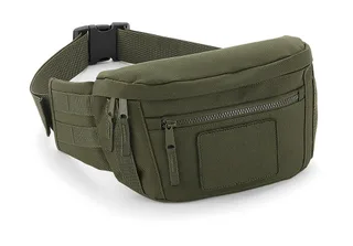Bagbase MOLLE Utility Waistpack in Military Green, voorkant