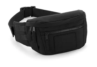 Bagbase MOLLE Utility Waistpack in Black, voorkant