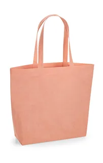 Westford Mill Maxi Bag for Life van biologisch katoen, natuurlijk geverfd in Pomegranate Rose, voorkant