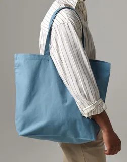 Westford Mill Maxi Bag for Life van biologisch katoen, natuurlijk geverfd – foto 3