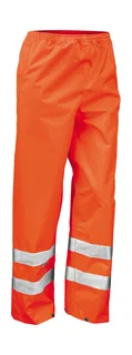 Result Safe Guard Regenbroek met hoge zichtbaarheid in Fluorescent Orange, voorkant