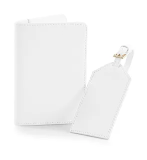 Bagbase Boutique Travel Set in Soft White, voorkant