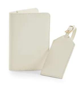 Bagbase Boutique Travel Set in Oyster, voorkant