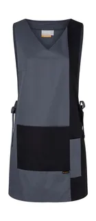 Karlowsky Worksmock Marilies in Anthracite/Black, voorkant