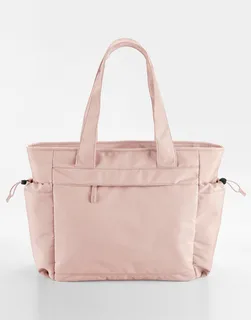 Quadra Studio Oversized Tote in Fresh Pink, voorkant