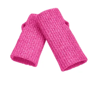 Beechfield Colour Pop Hand Warmers in Bright Pink, voorkant