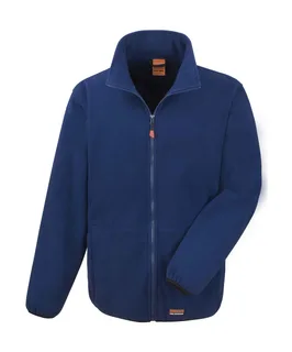 Result Work-Guard Heavy Duty Microfleece in Navy, voorkant