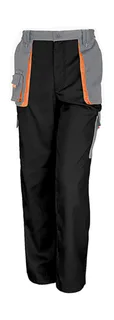 Result Work-Guard LITE werkbroek in Black/Grey/Orange, voorkant