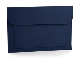 Bagbase Felt Laptop/Document Slip in Navy, voorkant