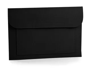 Bagbase Felt Laptop/Document Slip in Black, voorkant