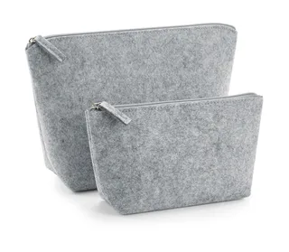 Bagbase Vilten accessoiretas in Grey Melange, voorkant