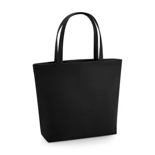 Bagbase Felt Shopper in Black, voorkant