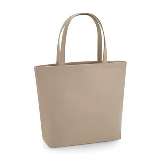 Bagbase Felt Shopper in Sand, voorkant