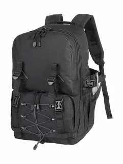 Shugon Mount Ararat hiking backpack in Black/Black, voorkant