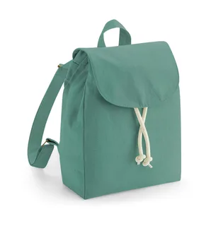 Westford Mill EarthAware® Organic Mini Rucksack in Sage Green, voorkant