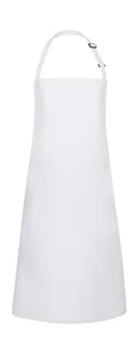 Karlowsky Basic halterschort in White, voorkant