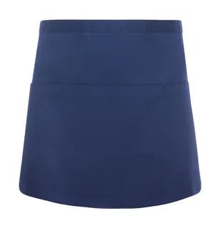 Karlowsky Basic sloof met zakken in Navy, voorkant