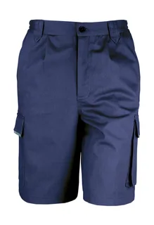 Result Work-Guard Work-Guard Action werkshort in Navy, voorkant