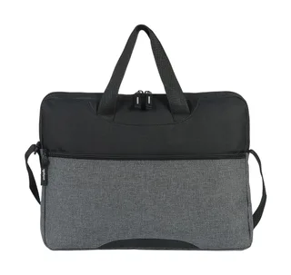 Shugon Avignon conferentietas in Grey Melange/Black, voorkant