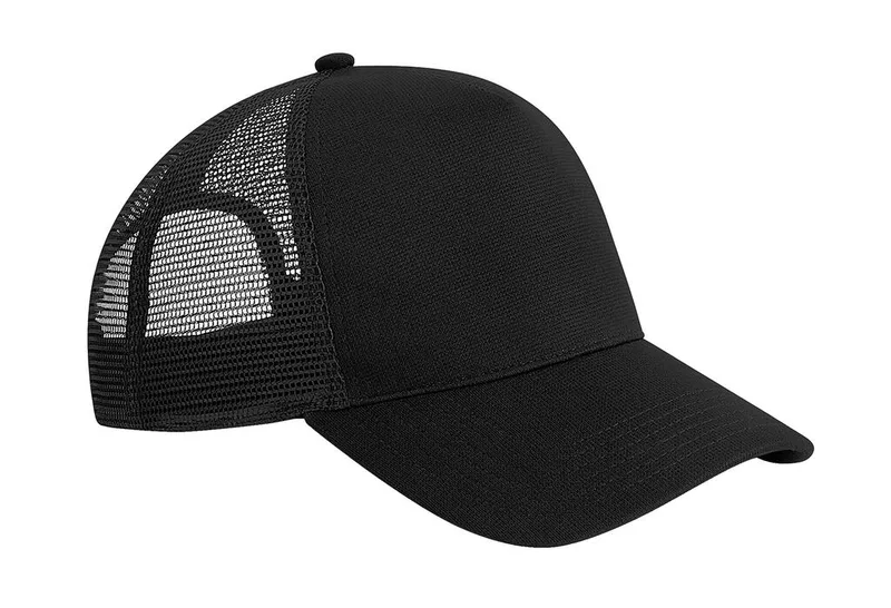 Beechfield Microknit snapback trucker cap
