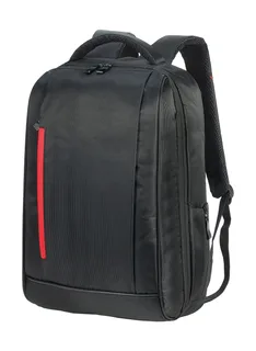 Shugon Kiel urban laptoprugzak in Black/Red, voorkant