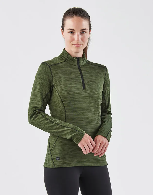 Stormtech Dames Base thermische trui met kwartrits