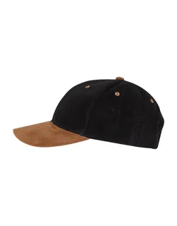 Flexfit Klassieke corduroy pet met suède klep – foto 4