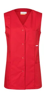 Karlowsky Worksmock Sara in Red, voorkant