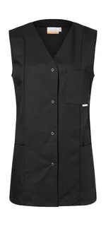 Karlowsky Worksmock Sara in Black, voorkant