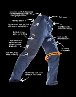 Result Work-Guard Work-Guard stretch work trousers (regular length) – foto 4
