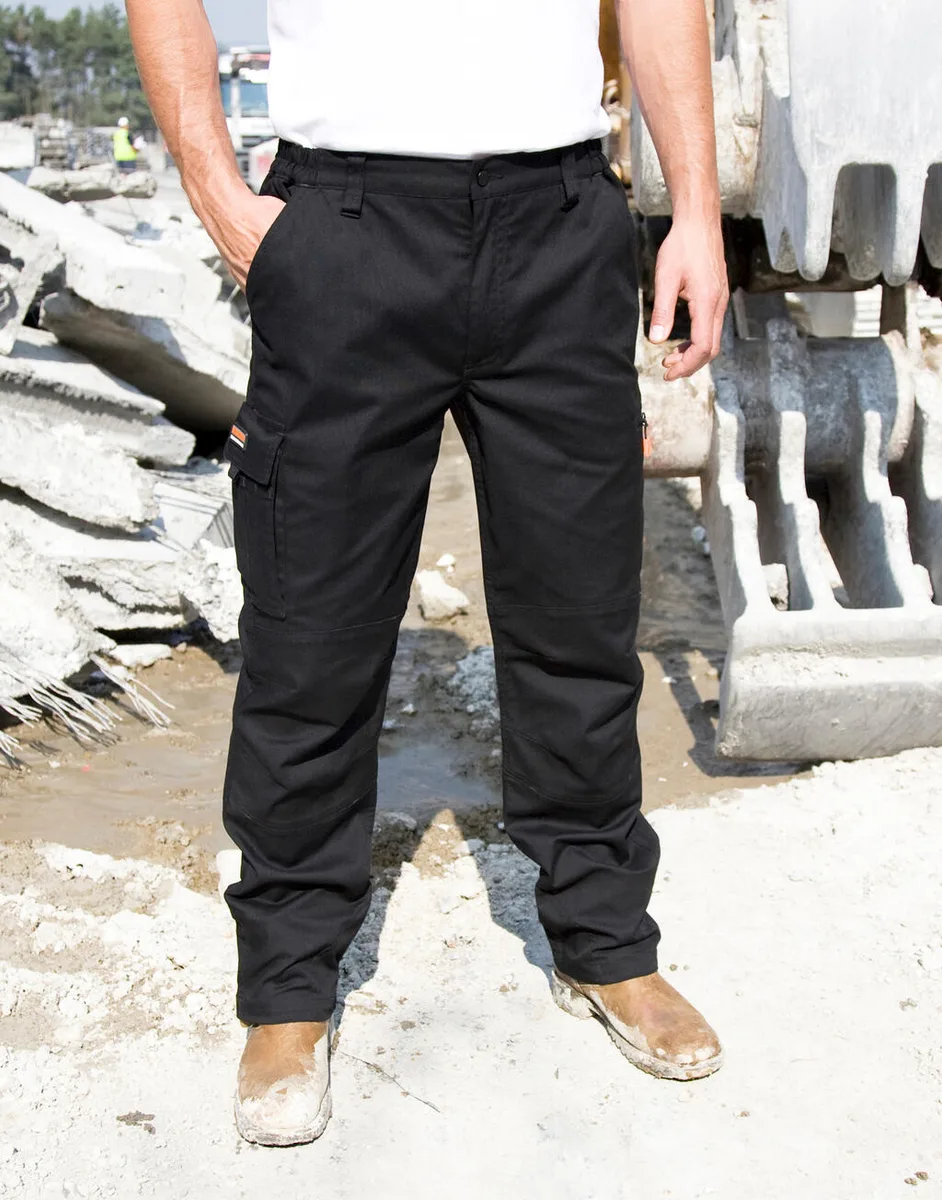 Result Work-Guard Work-Guard stretch work trousers (regular length) – te bedrukken met jouw logo of tekst