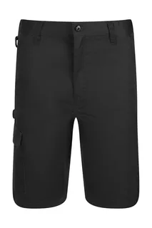 Regatta Professional Pro Cargo Shorts in Black, voorkant