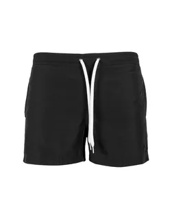 Build Your Brand Swim shorts in Black, voorkant