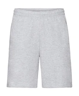 Fruit of the Loom Lichte korte broek in Heather Grey, voorkant
